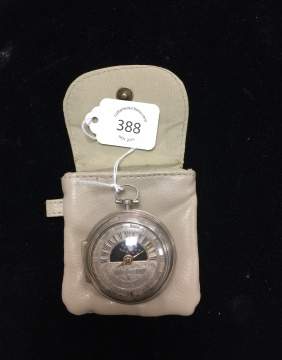 Skeletonized Silver Pocket Watch